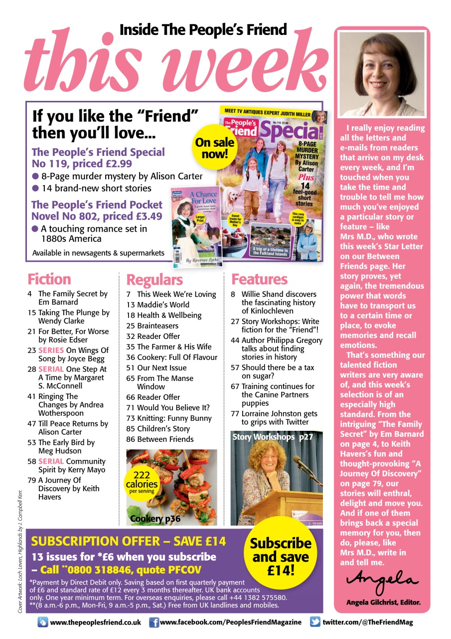 The People’s Friend Preview Pages