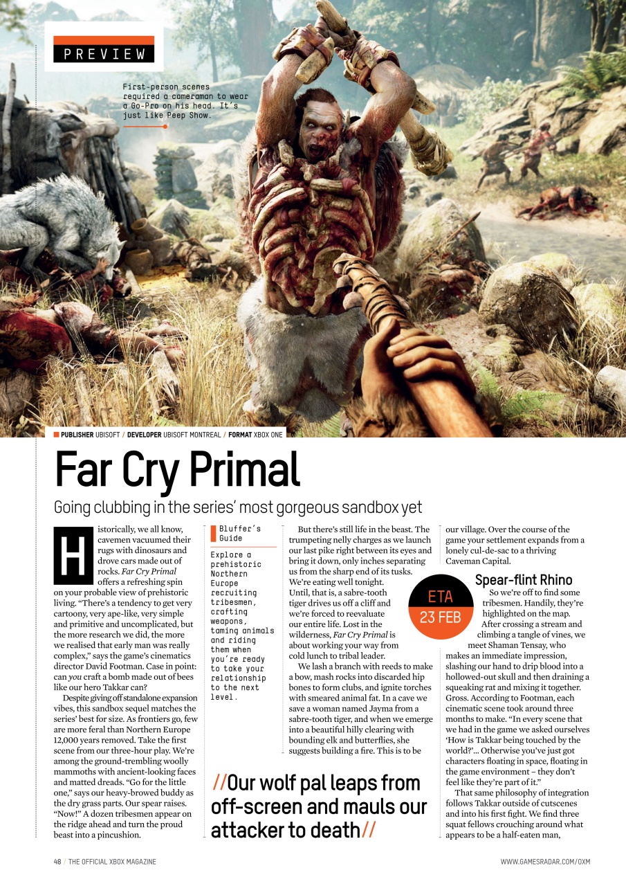Official Xbox Magazine (UK Edition) Preview Pages