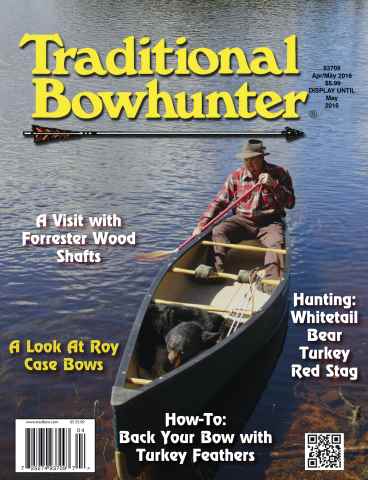Traditional Bowhunter Magazine issue Apr/May 2016