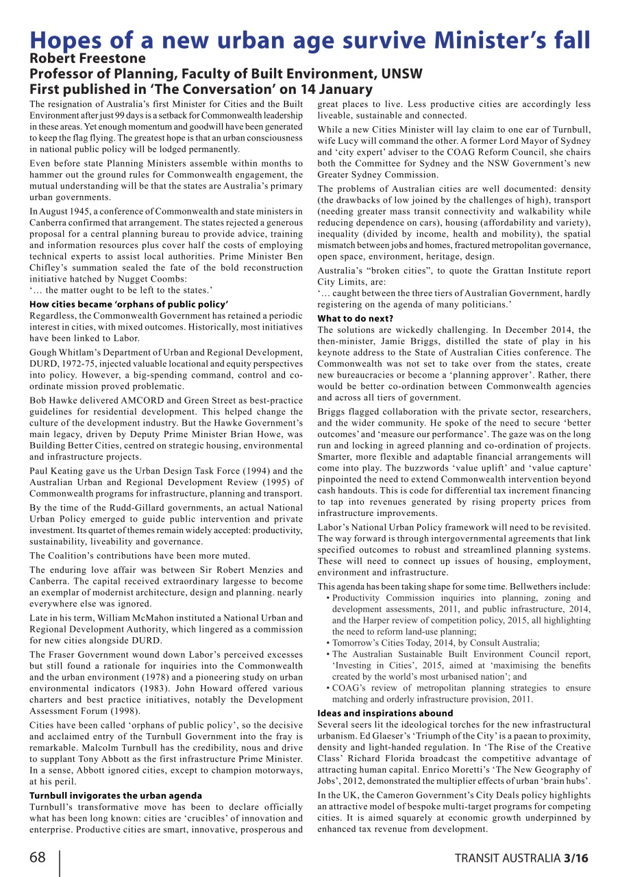 Transit Australia Preview Pages