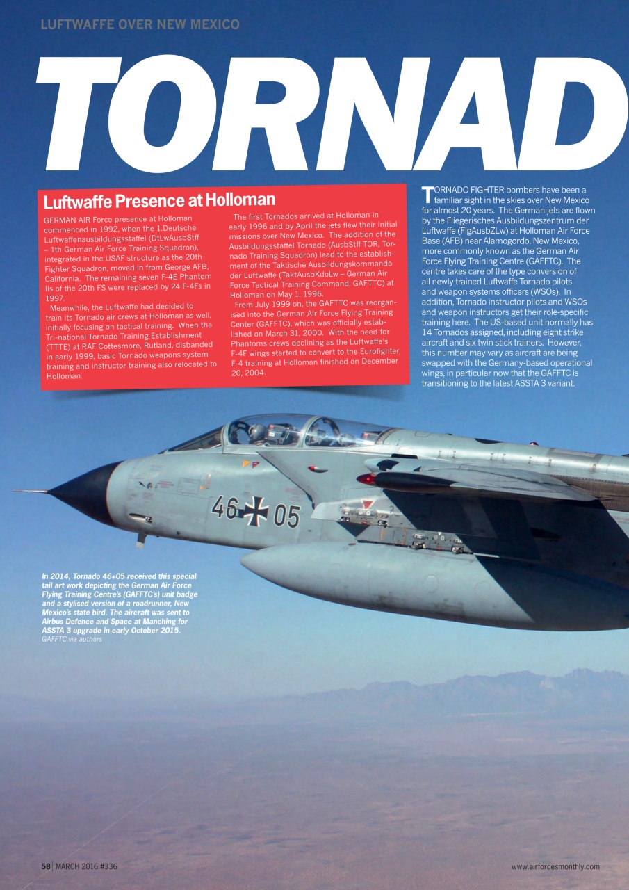 AirForces Monthly Preview Pages