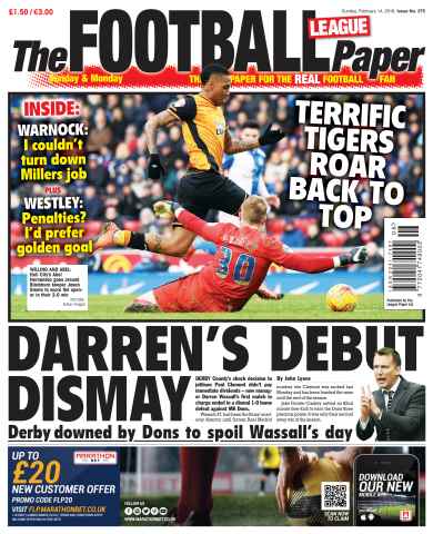 The Football League Paper issue 14th February 2016