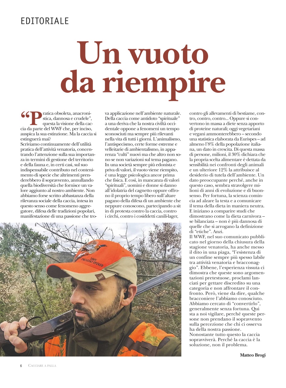 Caccia Magazine Preview Pages