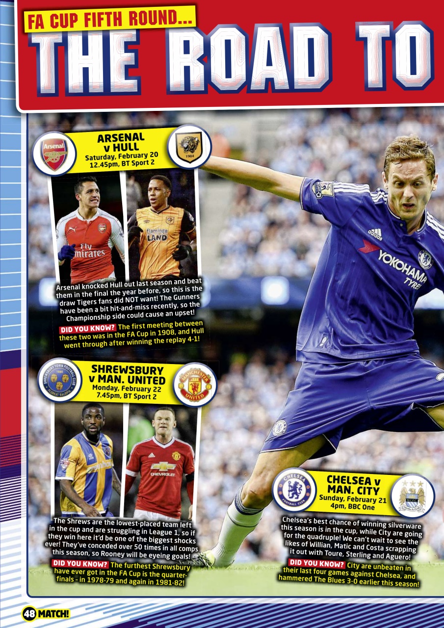 Match Preview Pages