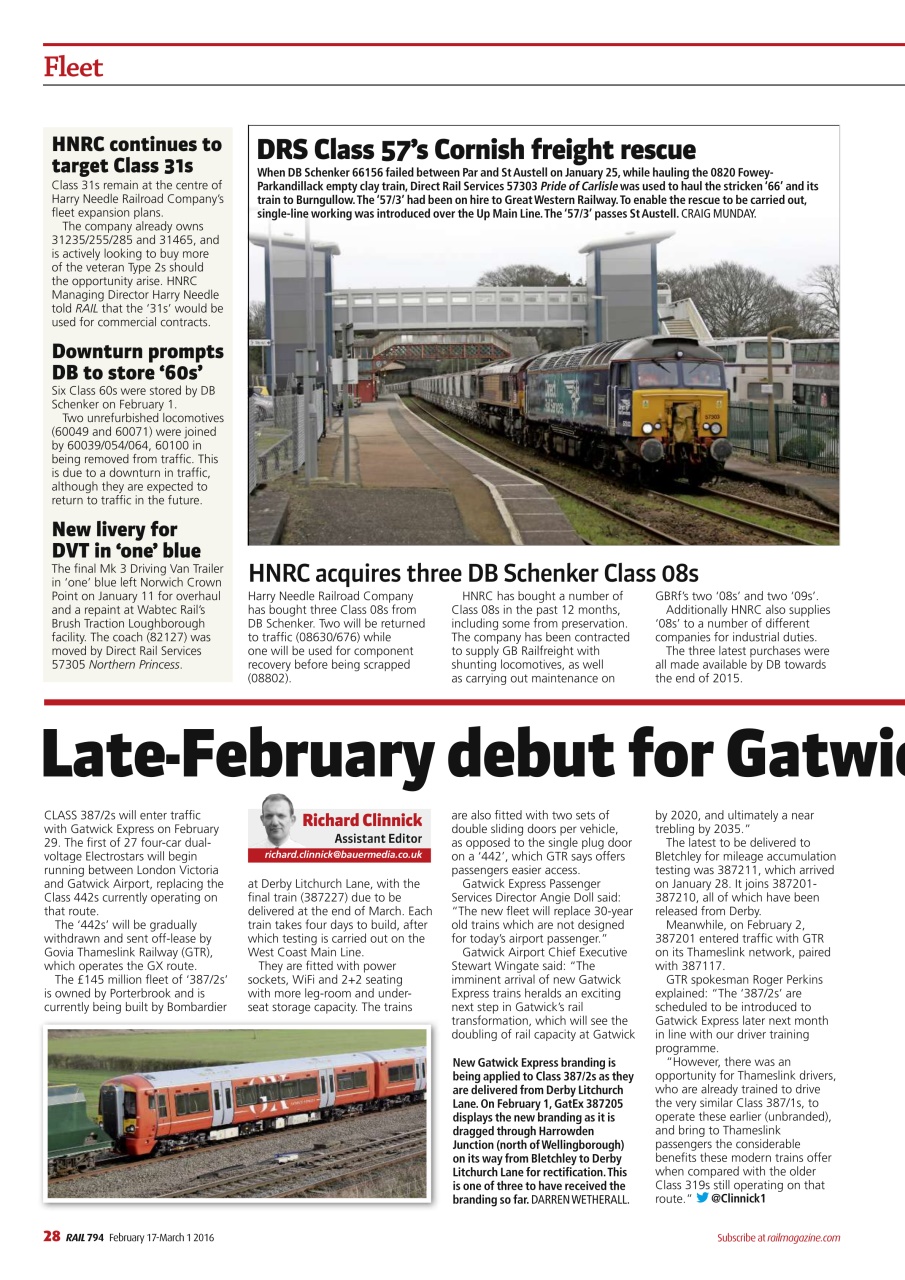 Rail Preview Pages