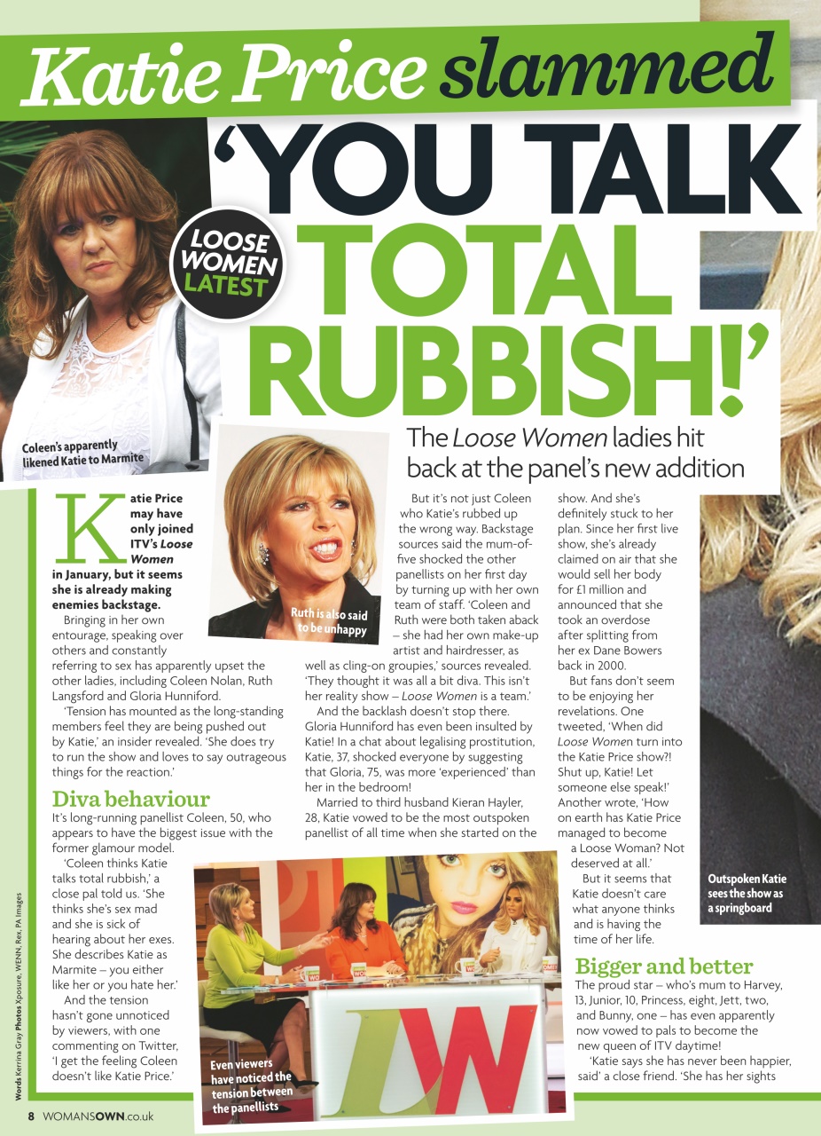 Woman's Own Preview Pages