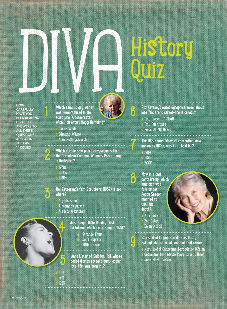 DIVA Magazine Preview Pages