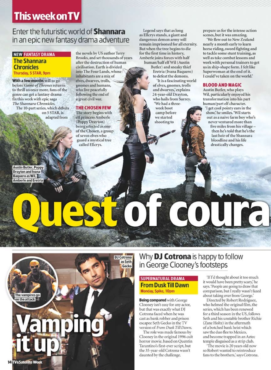 TV & Satellite Week Preview Pages