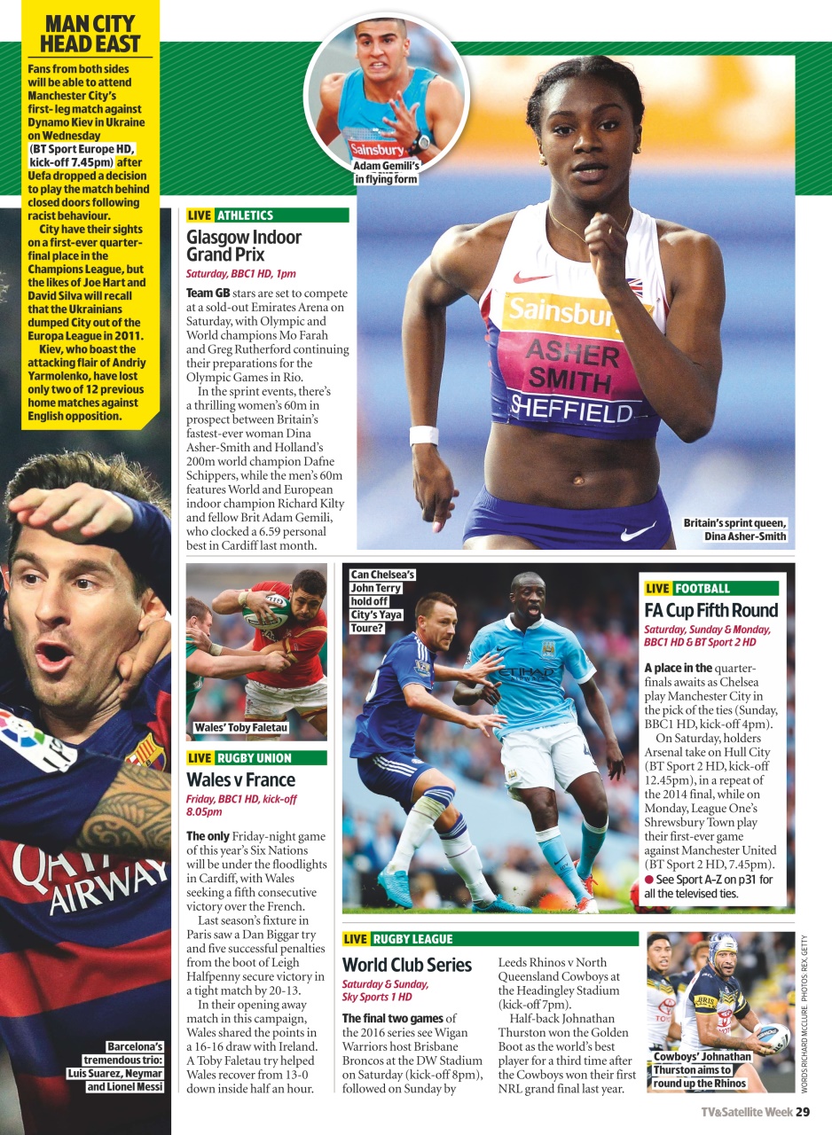 TV & Satellite Week Preview Pages