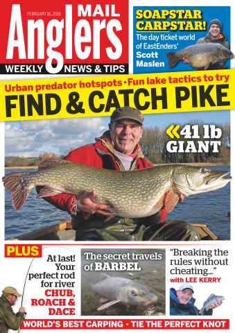 Anglers Mail issue 16th February 2016