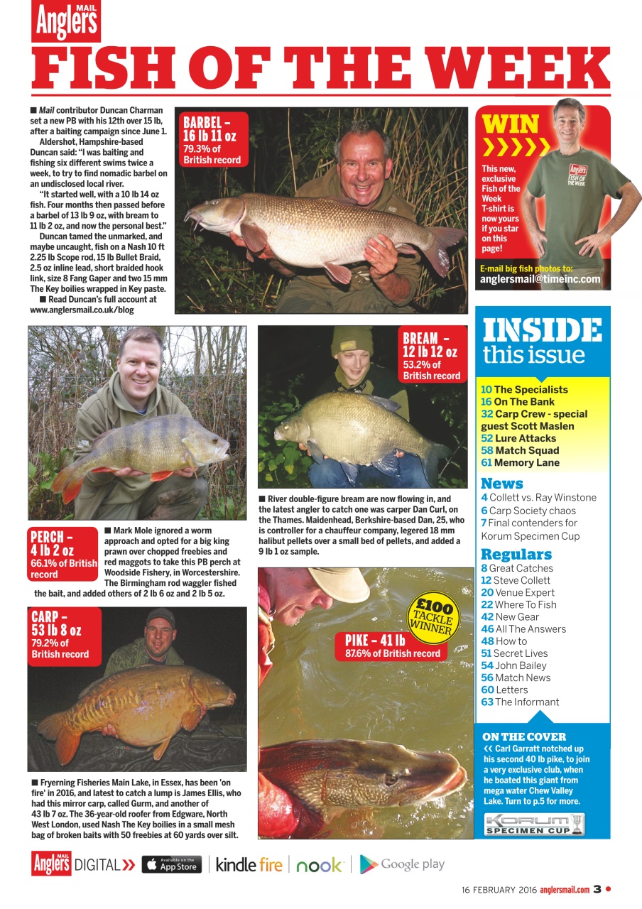 Anglers Mail Preview Pages