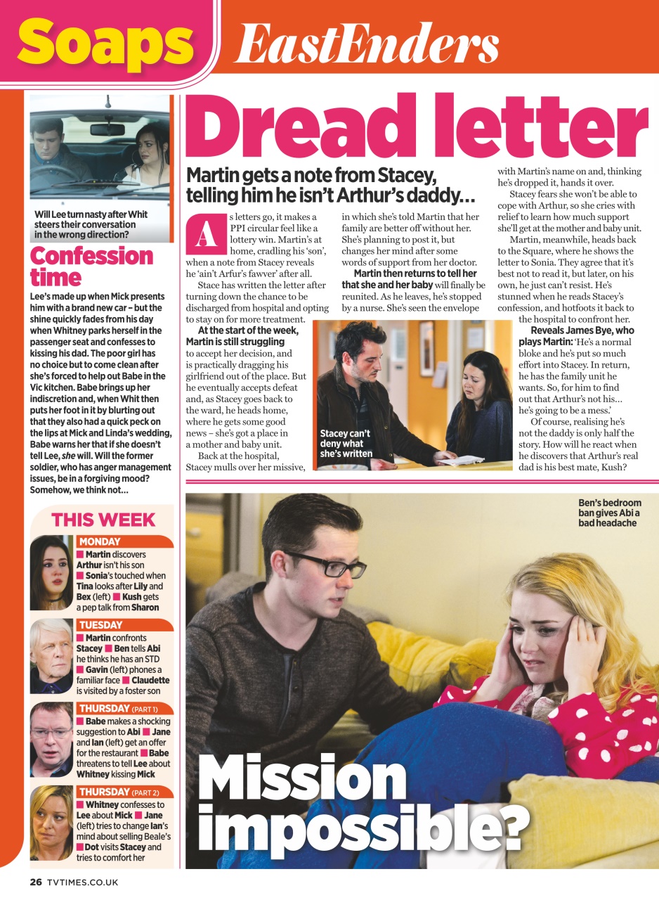 TV Times Preview Pages