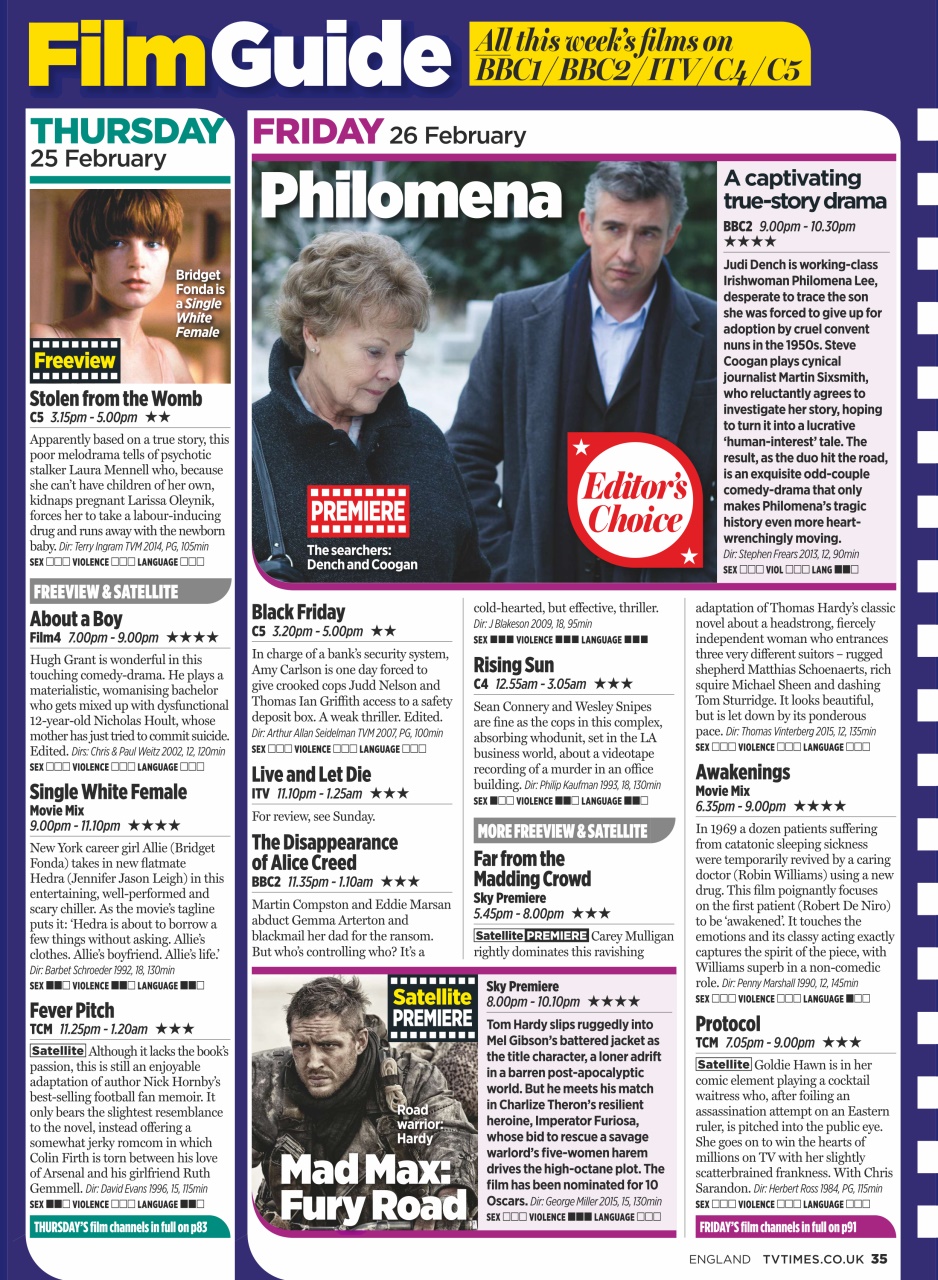 TV Times Preview Pages