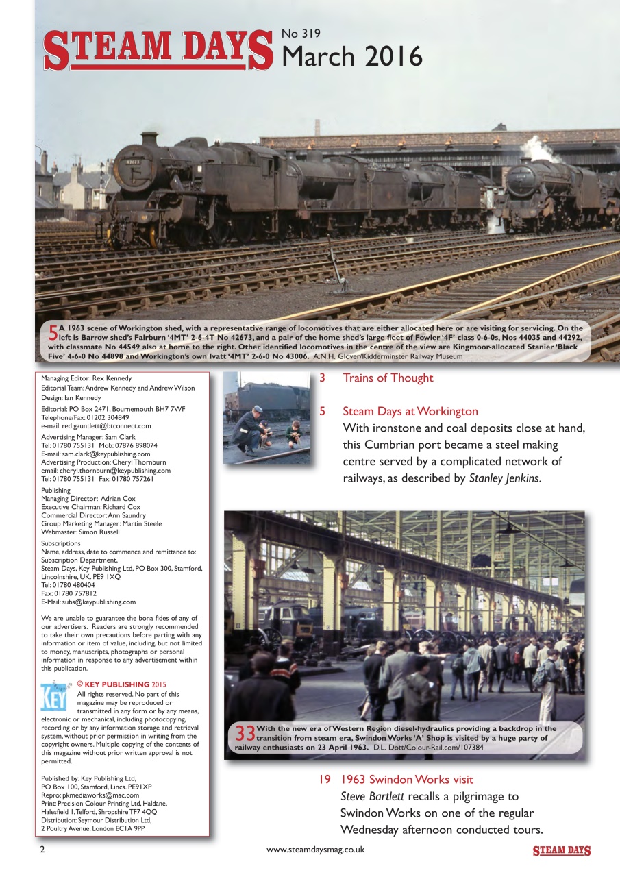 Steam Days Preview Pages