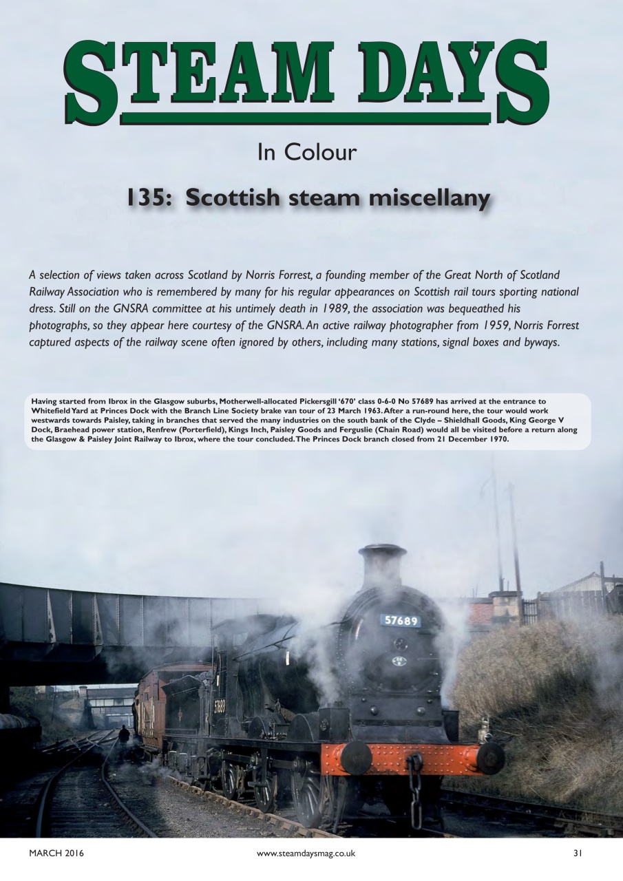 Steam Days Preview Pages