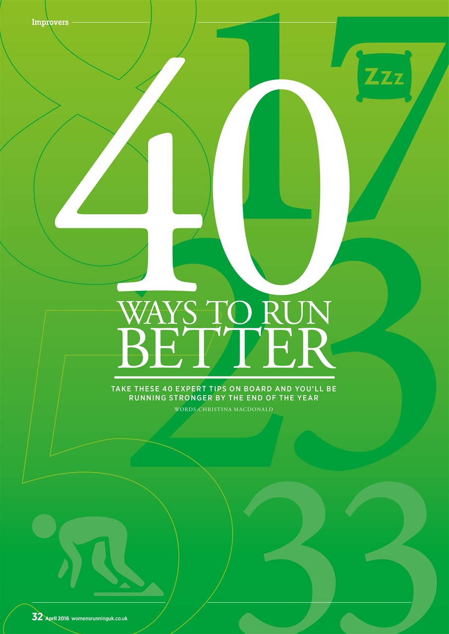 Women’s Running Preview Pages