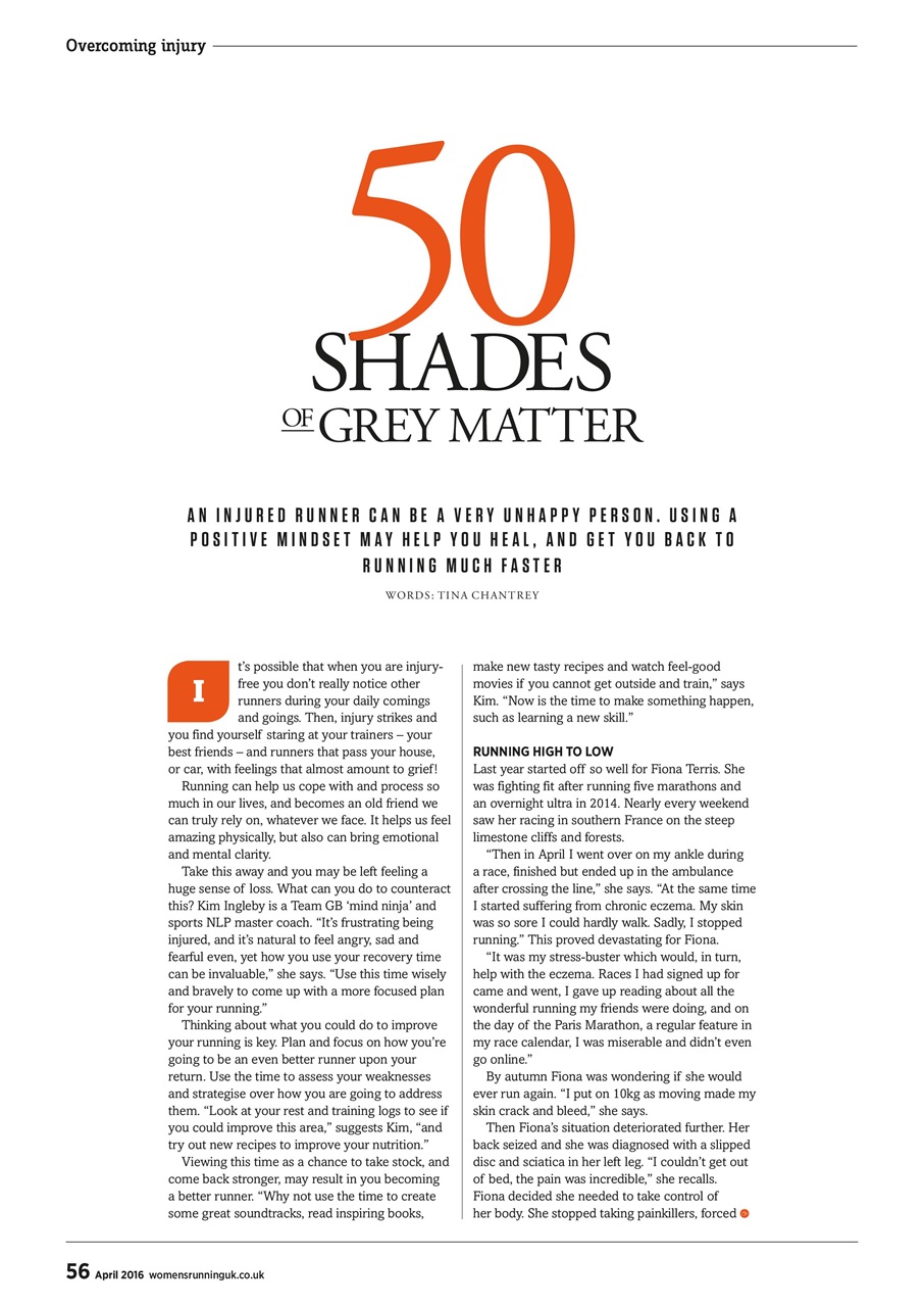 Women’s Running Preview Pages