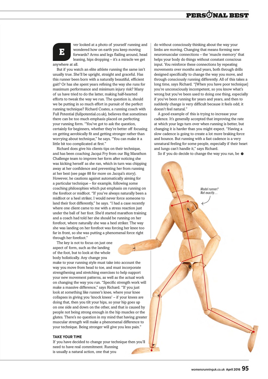 Women’s Running Preview Pages