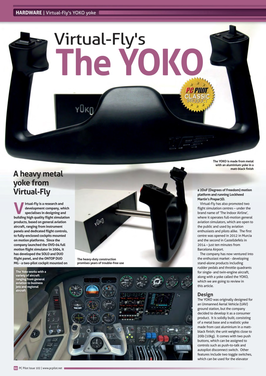 PC Pilot Preview Pages