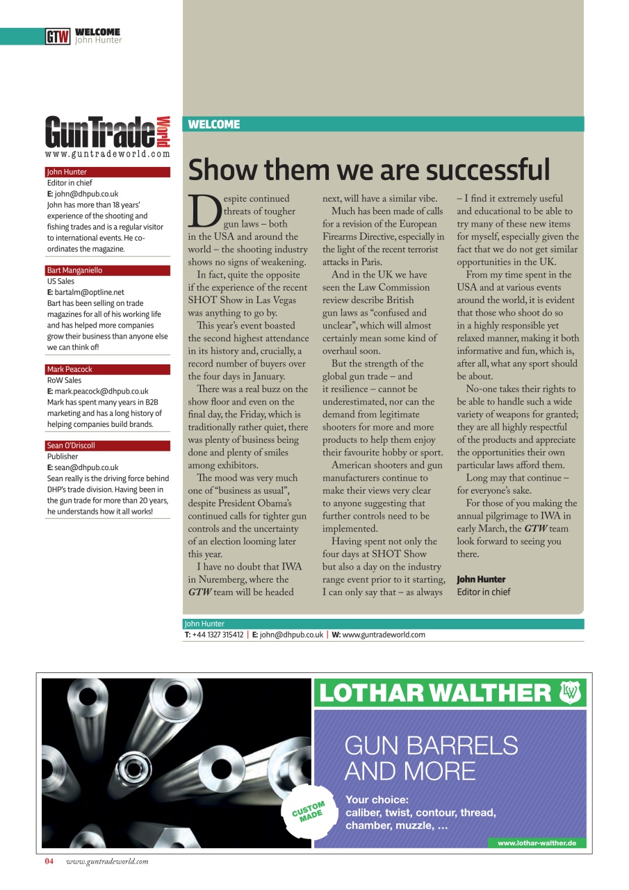 Gun Trade World Preview Pages