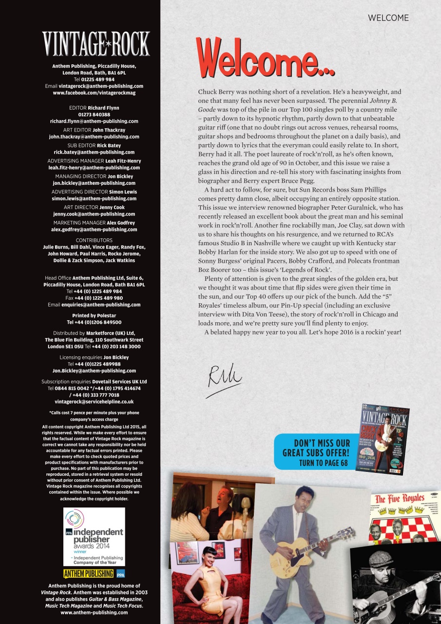 Vintage Rock Preview Pages