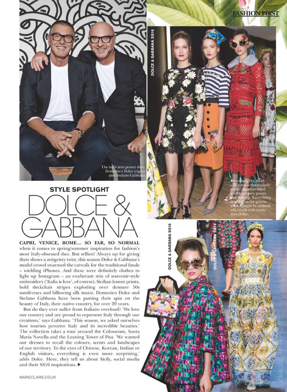 Marie Claire Preview Pages