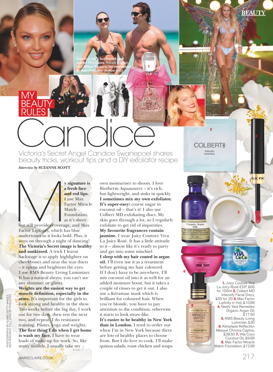 Marie Claire Preview Pages