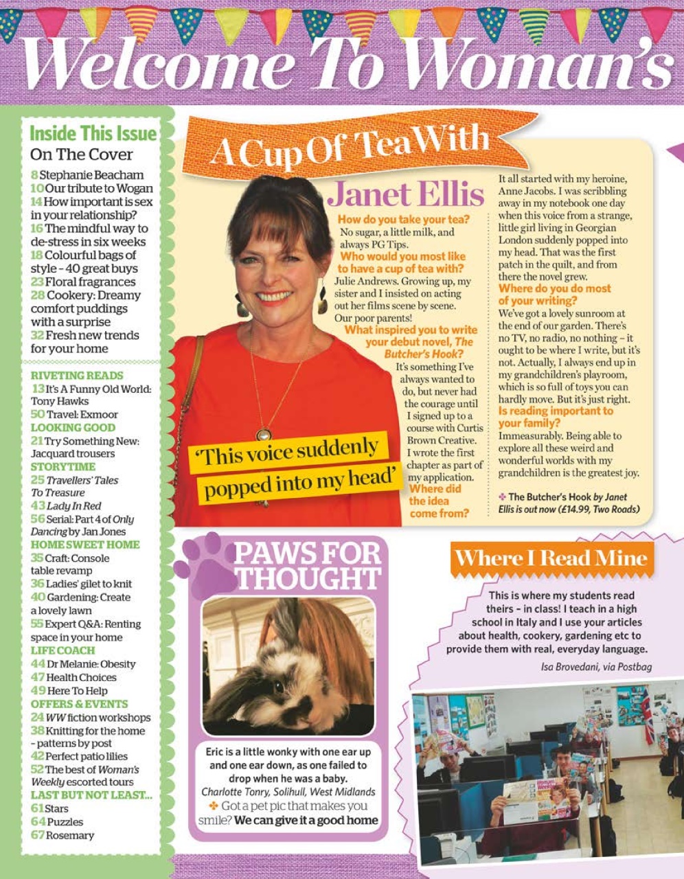 Woman's Weekly Preview Pages