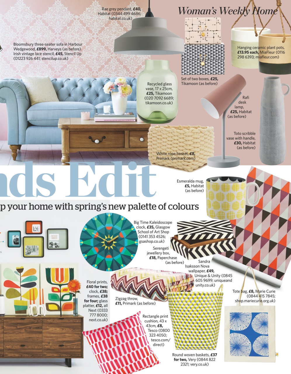 Woman's Weekly Preview Pages