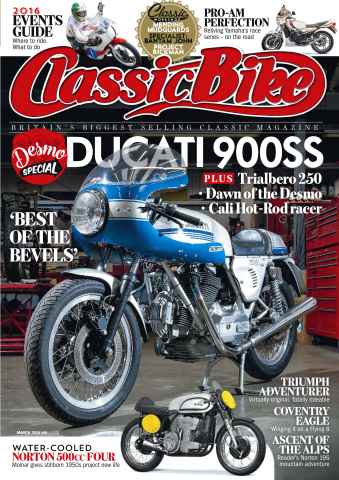Classic Bike issue March 2016