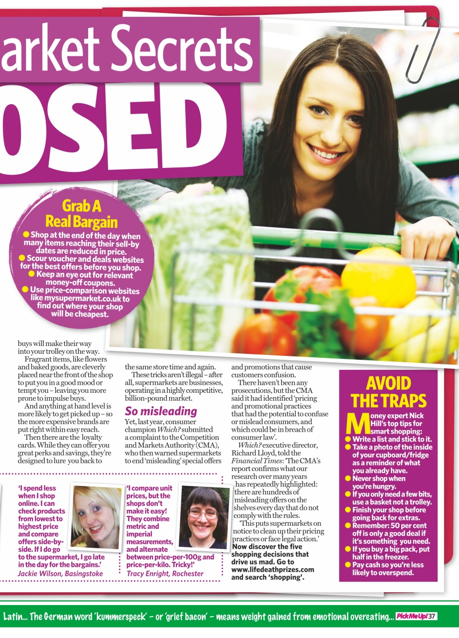 Pick Me Up Preview Pages