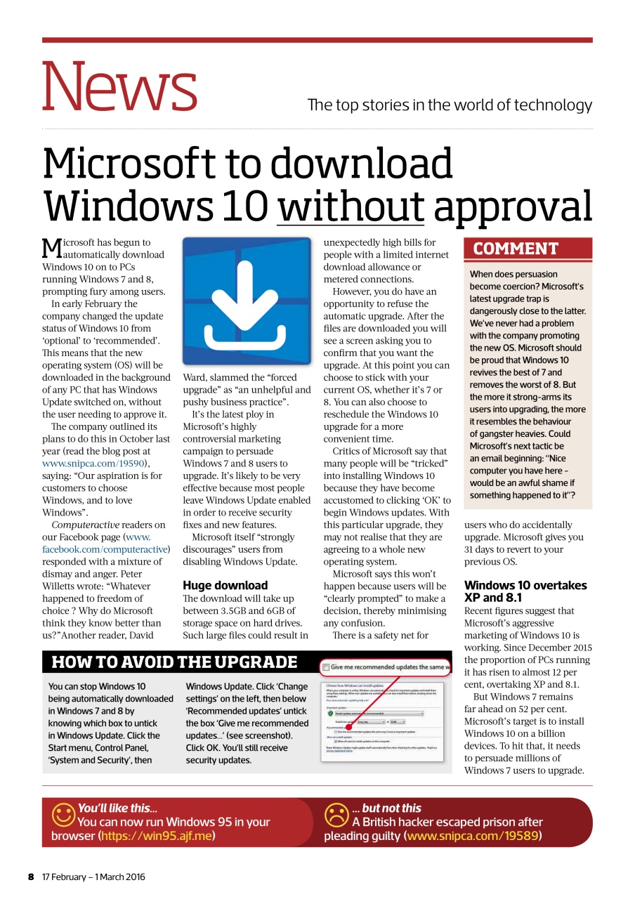 Computer Active Preview Pages