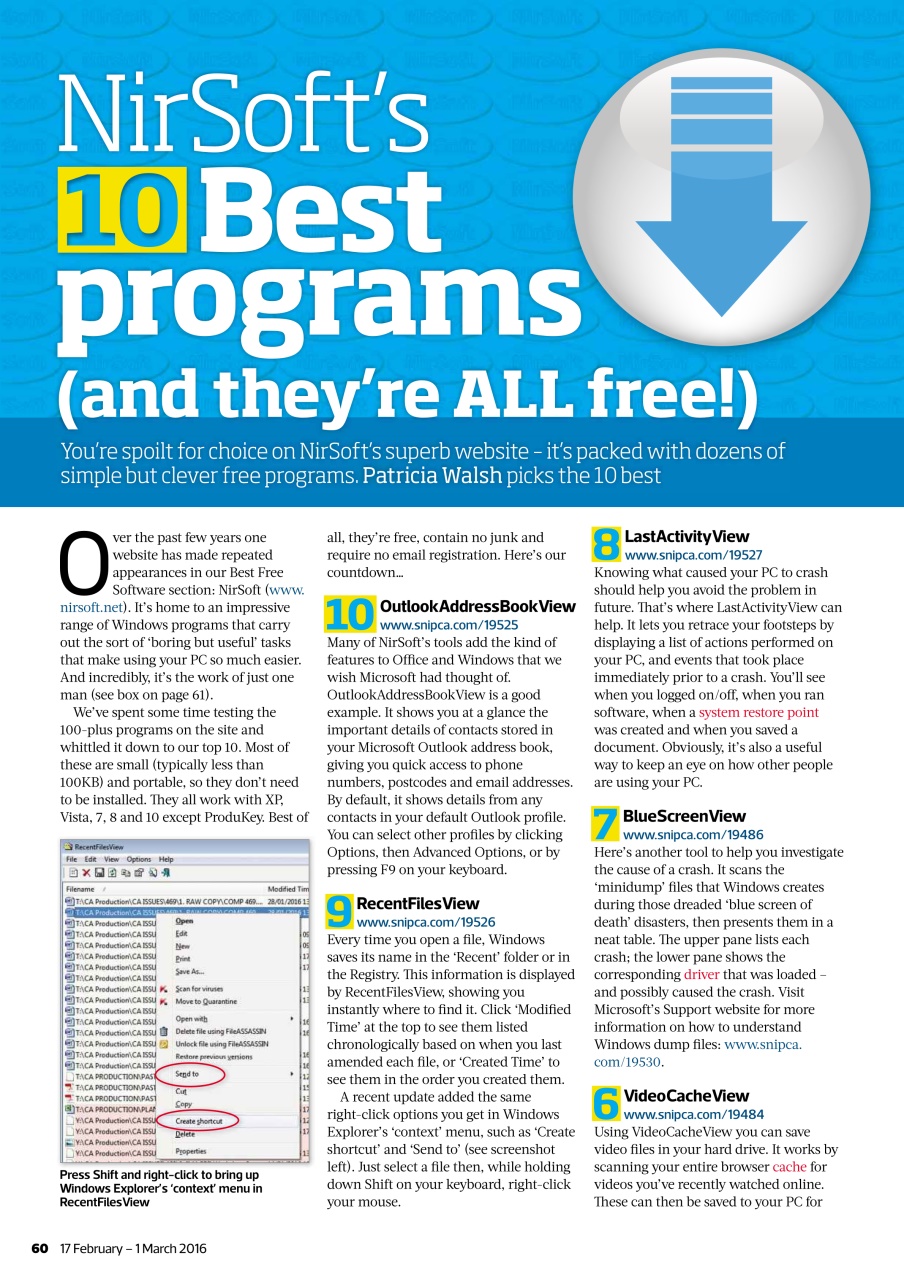 Computer Active Preview Pages