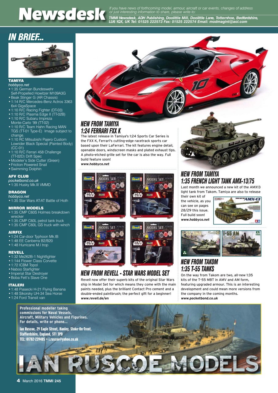 Tamiya Model Magazine Preview Pages