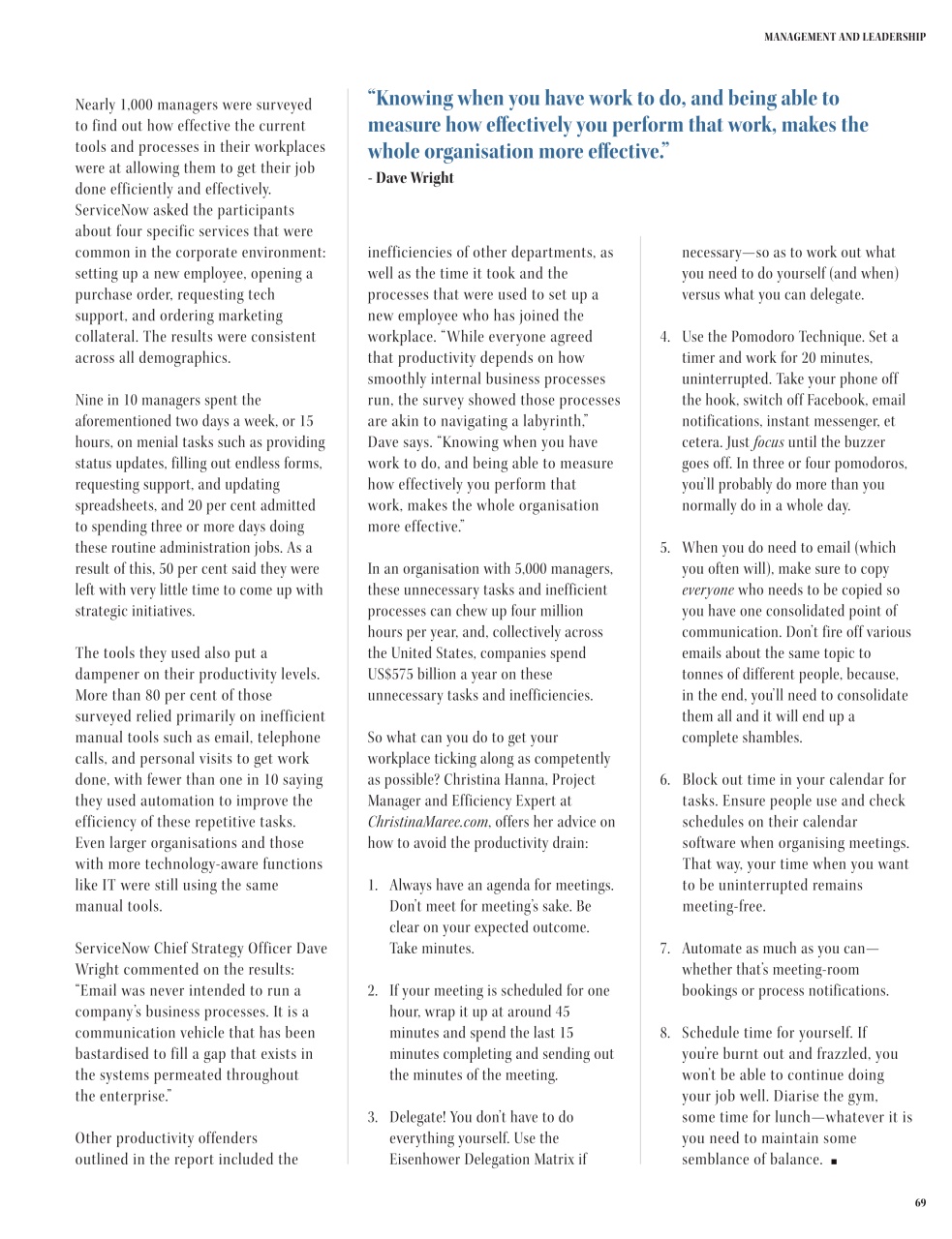 The CEO Magazine EMEA Preview Pages