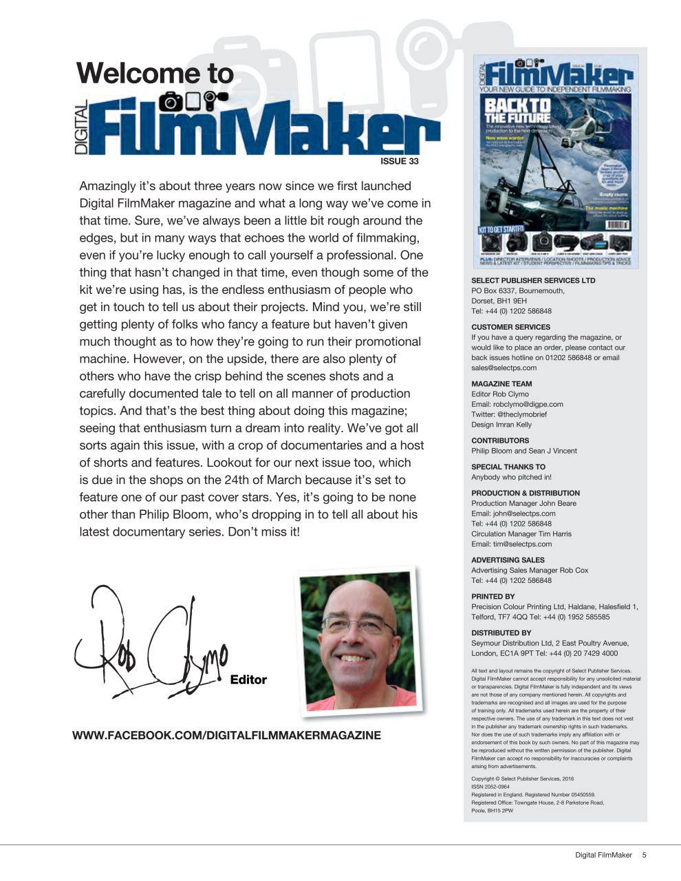 Digital FilmMaker Preview Pages
