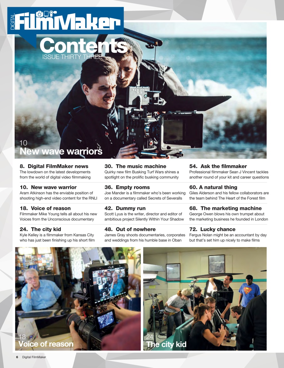 Digital FilmMaker Preview Pages