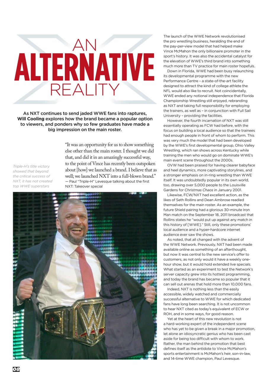 Wrestletalk Magazine Preview Pages