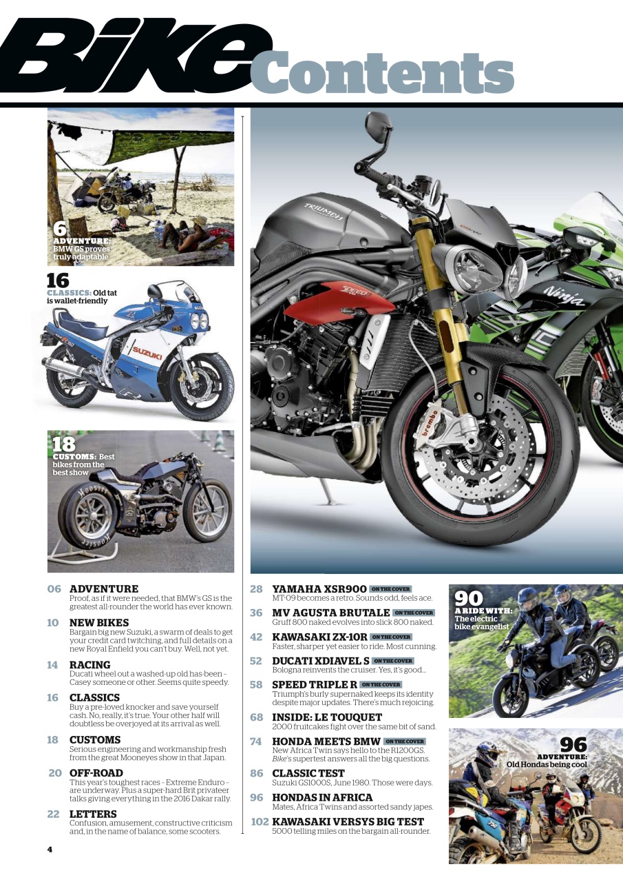 Bike Preview Pages