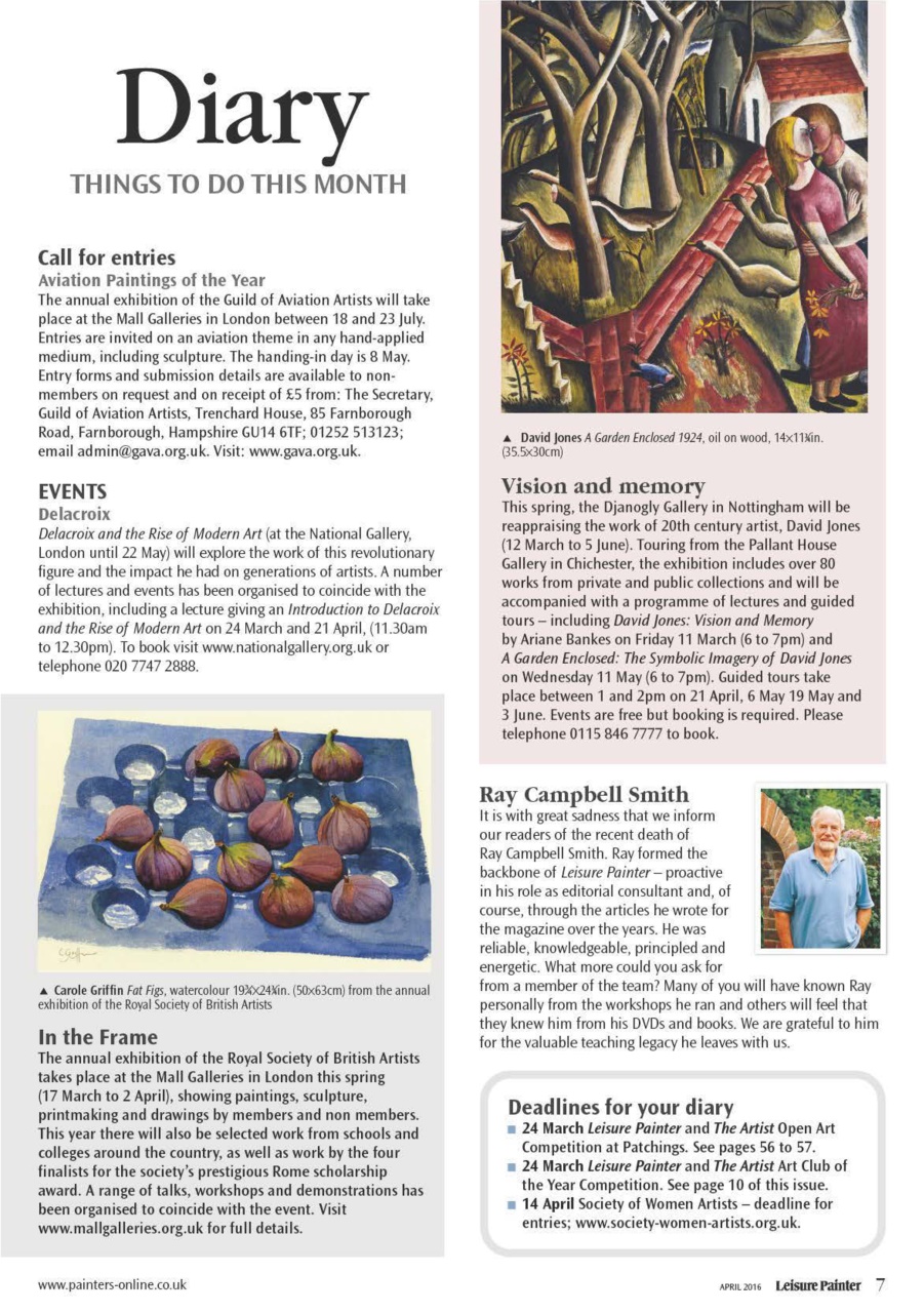 Leisure Painter & The Artist Preview Pages