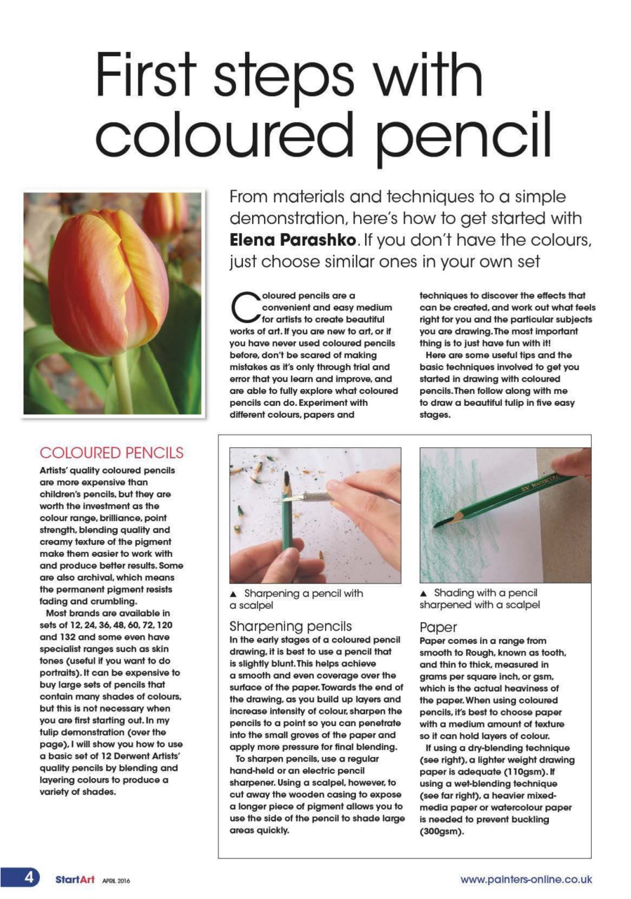 Start Art Preview Pages