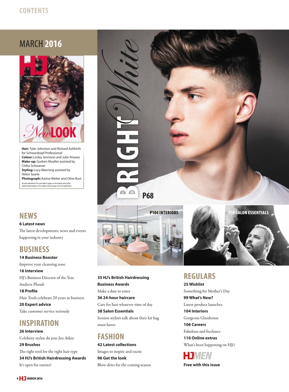 Hairdressers Journal Preview Pages