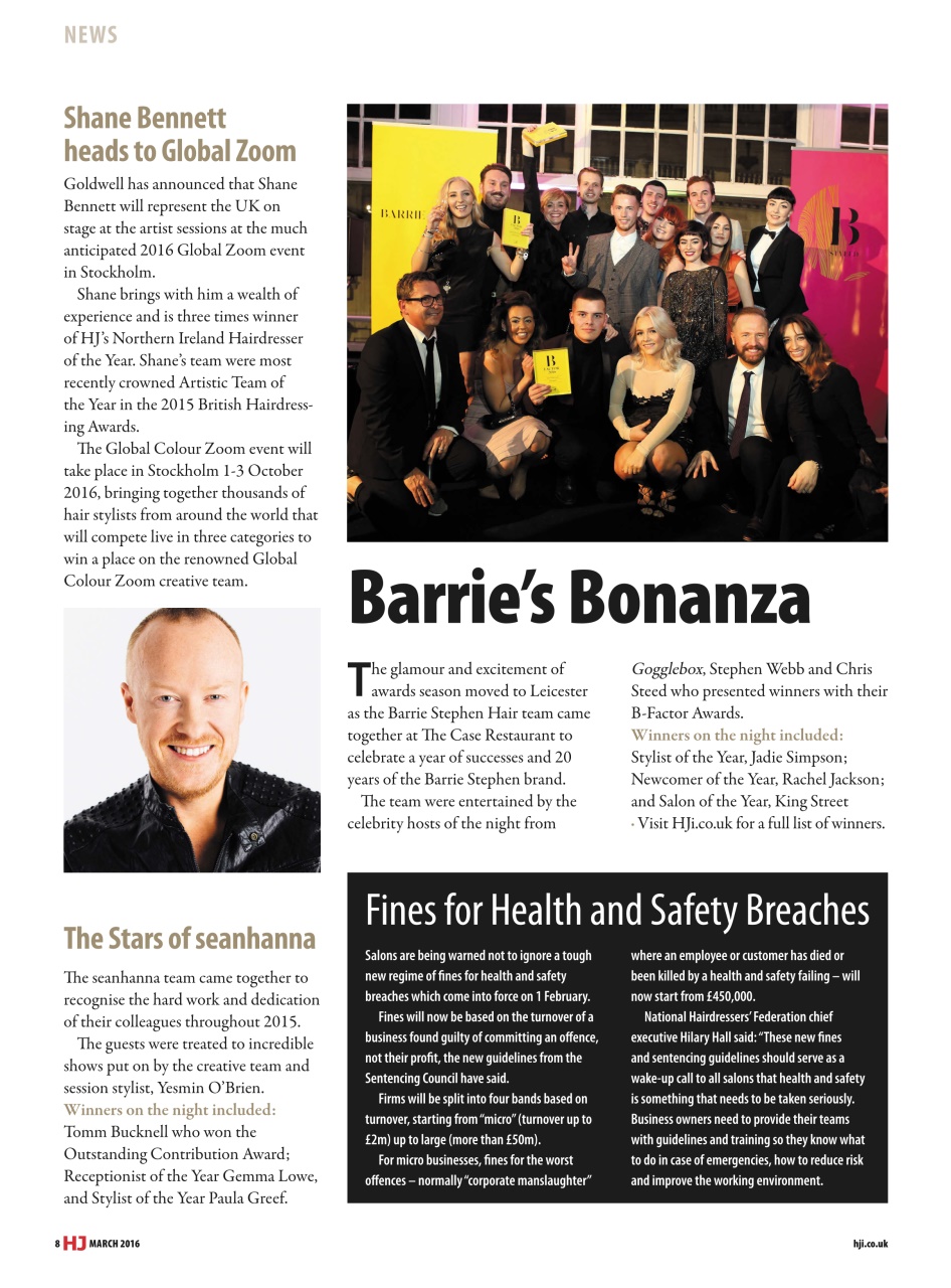 Hairdressers Journal Preview Pages