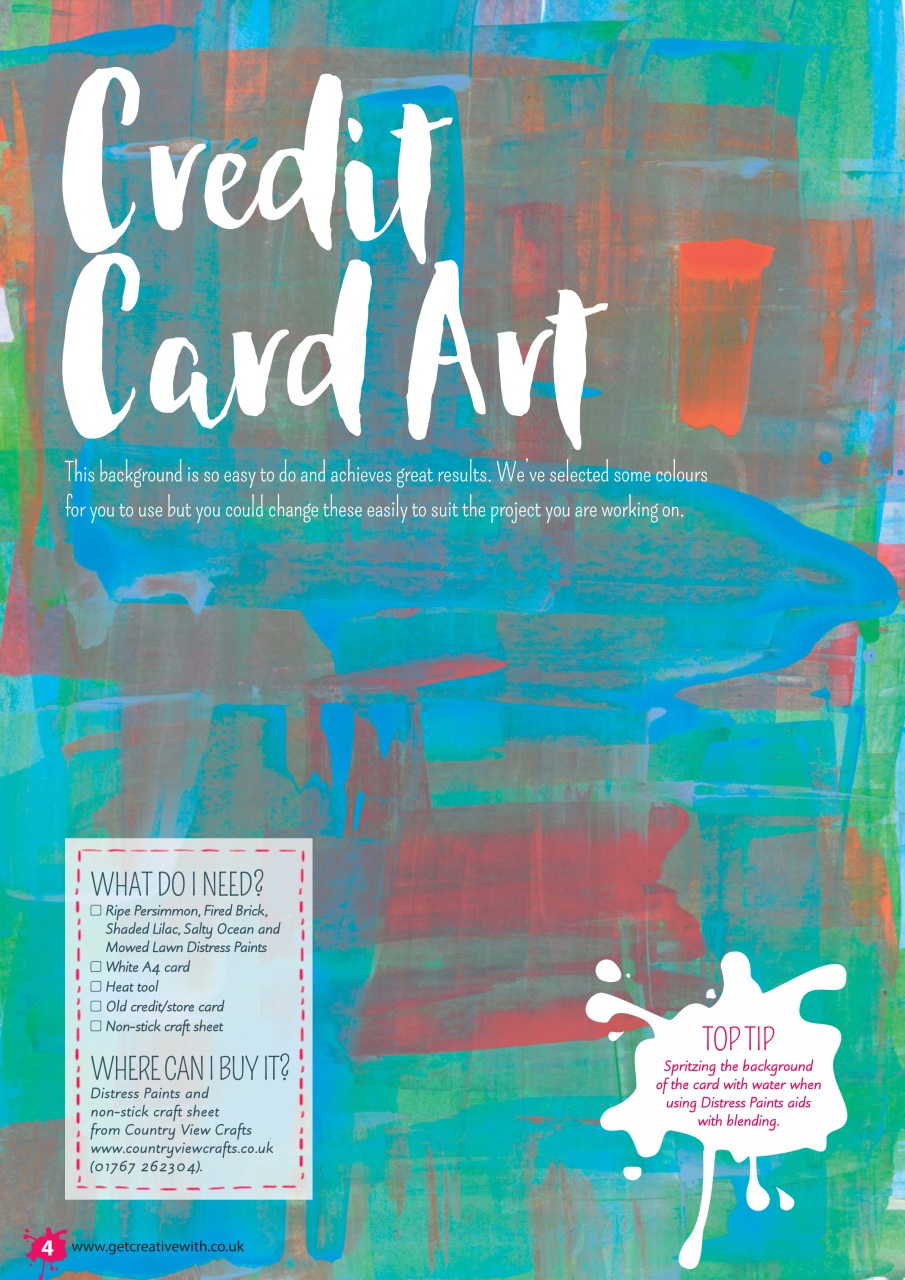 Get Creative With... Preview Pages