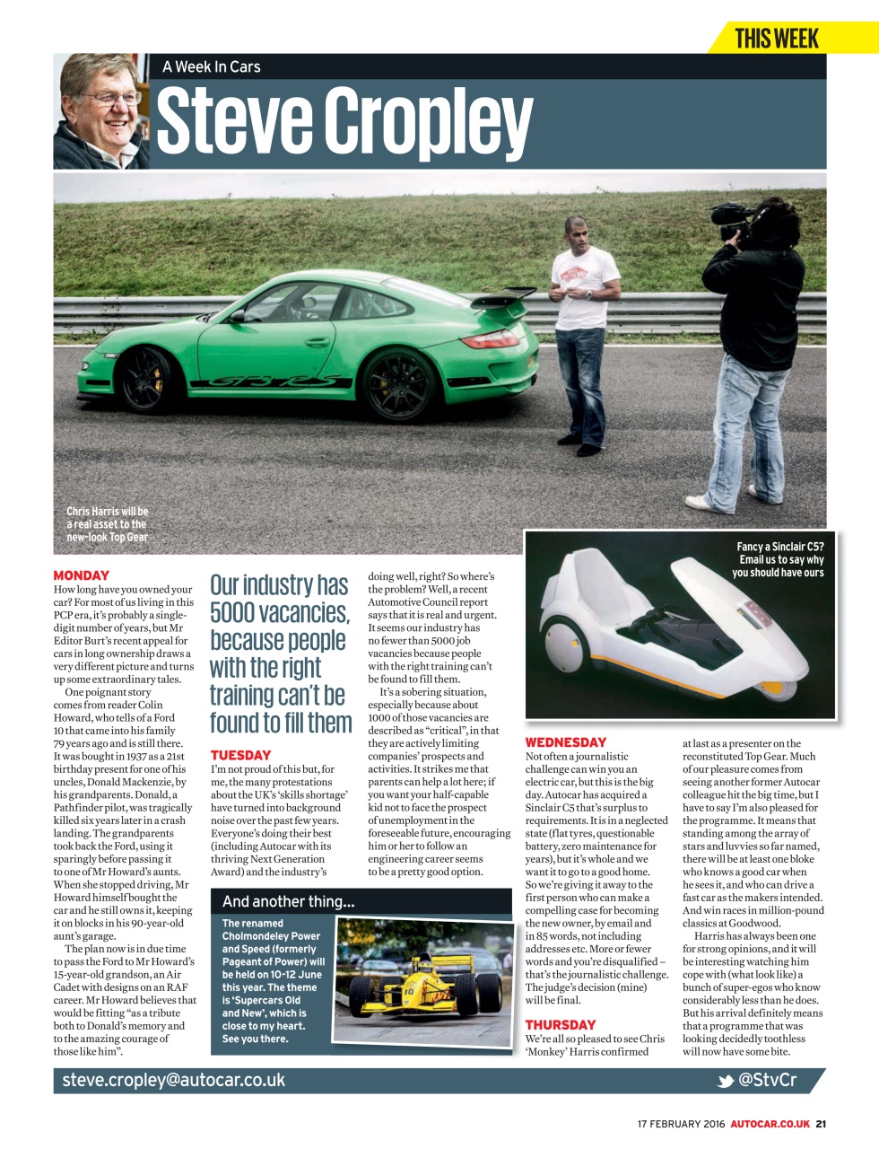 Autocar Preview Pages
