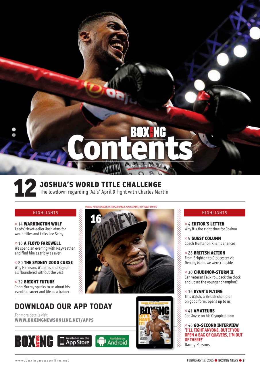 Boxing News Preview Pages