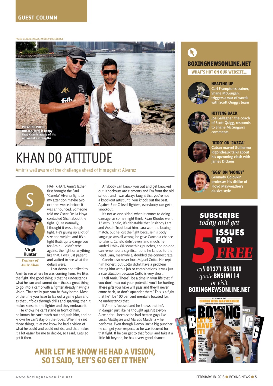 Boxing News Preview Pages