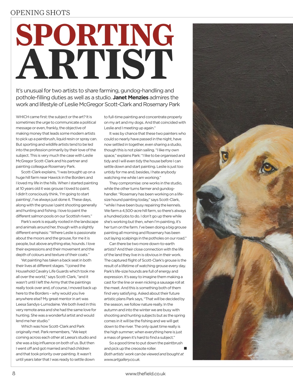 The Field Preview Pages