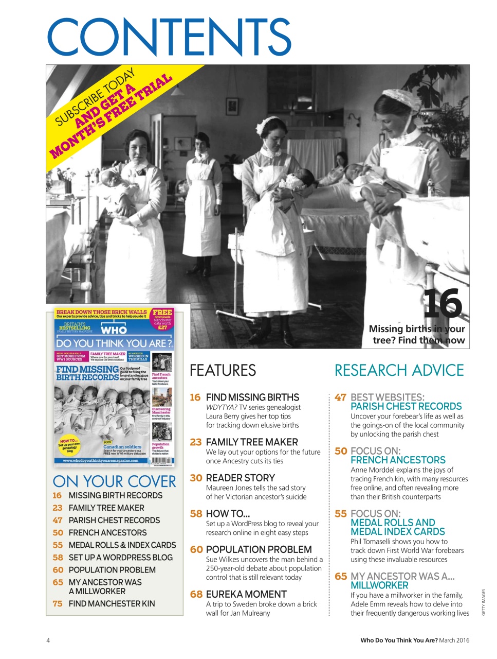 Who Do You Think You Are? Preview Pages