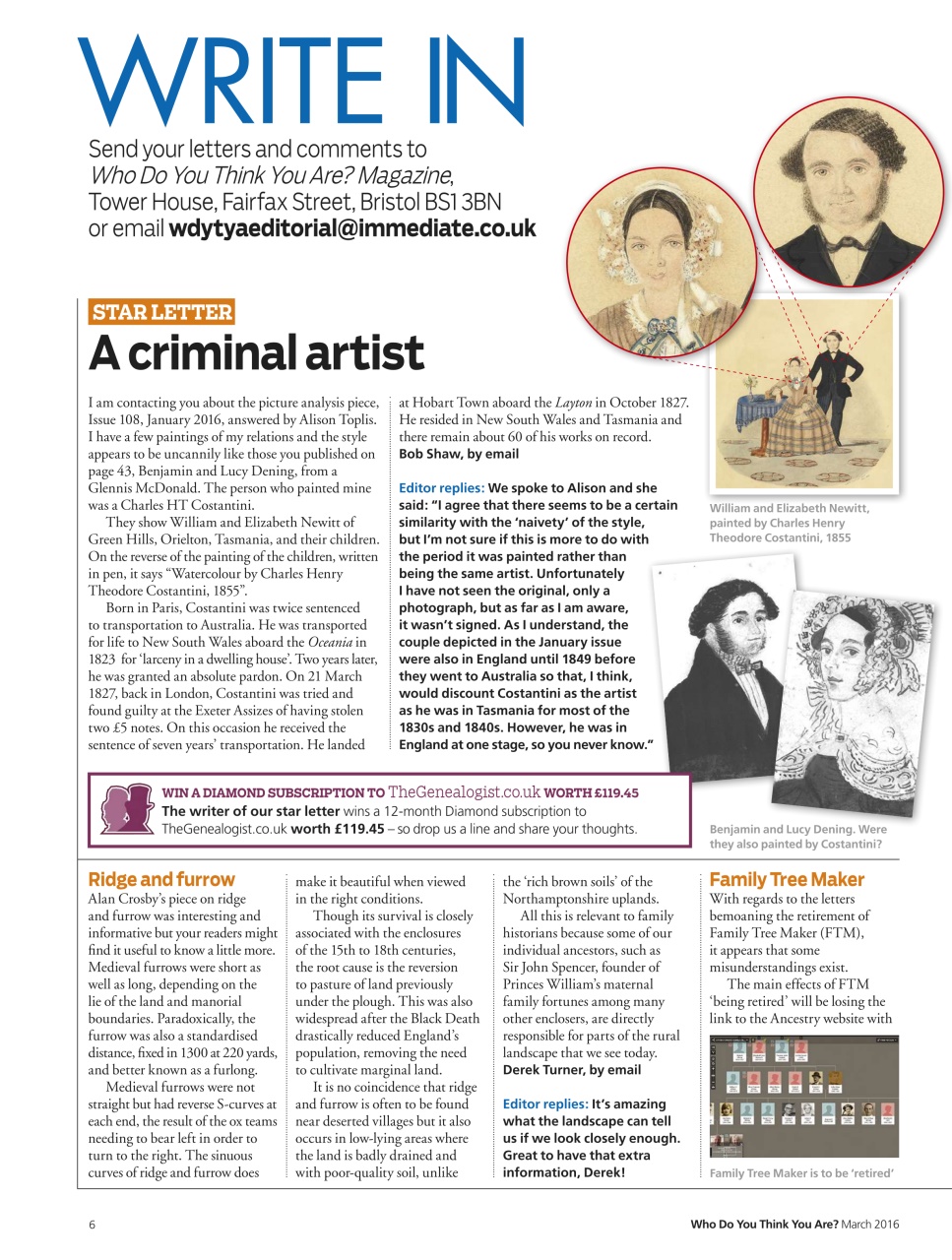 Who Do You Think You Are? Preview Pages